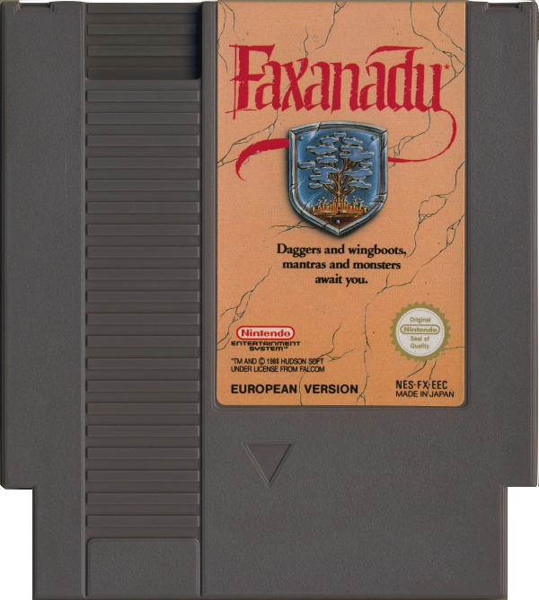 Faxanadu - Nintendo 8-bit/NES - PAL B/SCN (KÄYTETTY TAVARA)