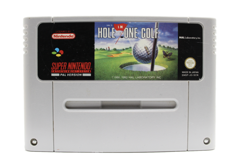 Hal´s Hole in One Golf - Supernintendo/SNES - PAL/SCN/EUR (BRUGT VARE)