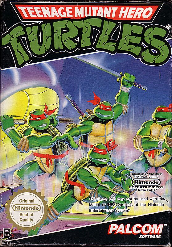Teenage Mutant Hero Turtles - Nintendo 8-bit/NES - PAL B/SCN (BRUGT VARE)