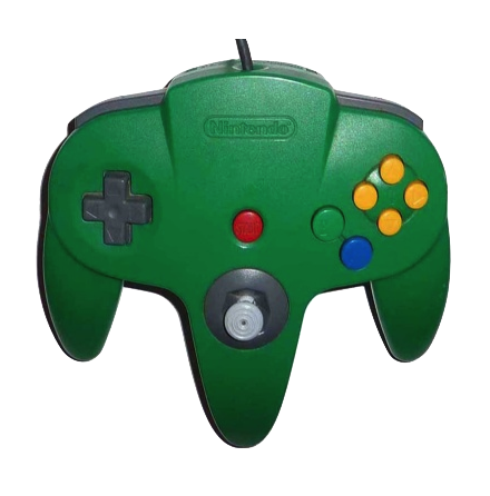 Nintendo 64 Handkontroll Grön/Green beg