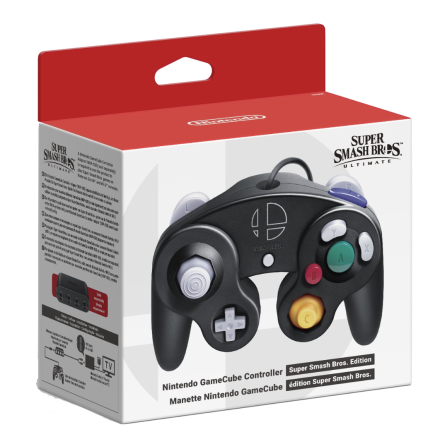 Nintendo Gamecube Controller Super Smash Bros. Edition (NEW) 
