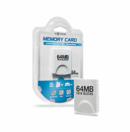 64 MB Gamecube Memory Card Tomee NEW - Nintendo Gamecube - PAL/EUR/UKV