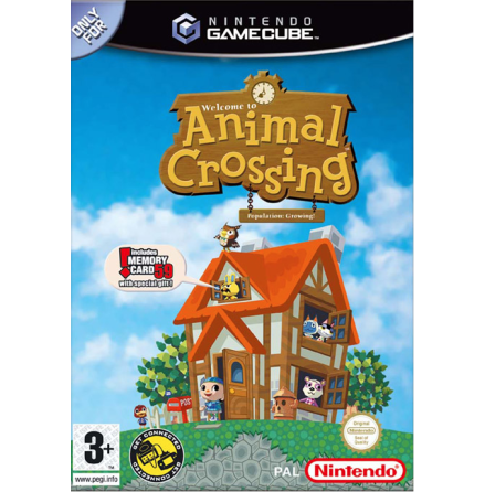 Animal Crossing - Nintendo Gamecube - PAL/EUR/UKV - Complete (CIB)