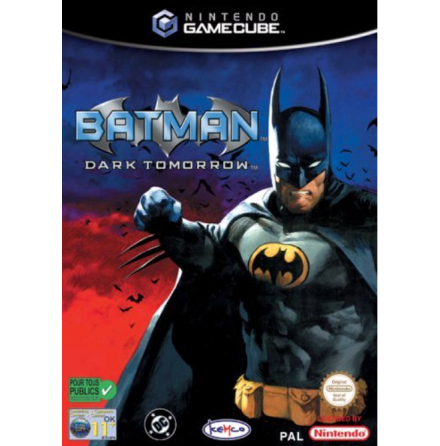 Batman: Dark Tomorrow - Nintendo Gamecube - PAL/EUR/SWD (SE/DK Manual) - Complete (CIB)
