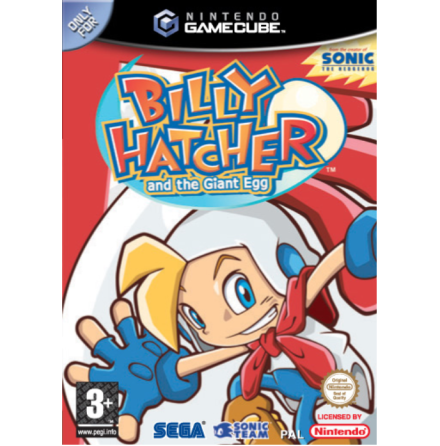 Billy Hatcher and the Giant Egg - Nintendo Gamecube - PAL/EUR/SWD (SE/DK Manual) - Complete (CIB)