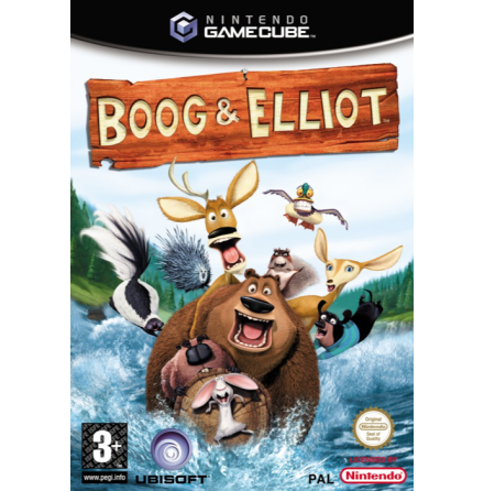 Boog & Elliot - Nintendo Gamecube - PAL/EUR/SWD (SE/DK Manual) - Complete (CIB)