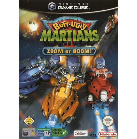 Butt-Ugly Martians: Zoom or Doom - Nintendo Gamecube - PAL/EUR/UKV - Complete (CIB)