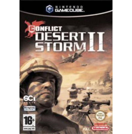 Conflict: Desert Storm II - Nintendo Gamecube - PAL/EUR/SWD (SE/DK Manual) - Complete (CIB)
