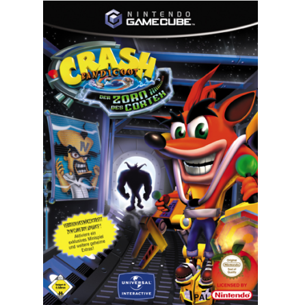 Crash Bandicoot: The Wrath of Cortex - Nintendo Gamecube - PAL/EUR/SWD (SE/DK Manual) - Complete (CIB)