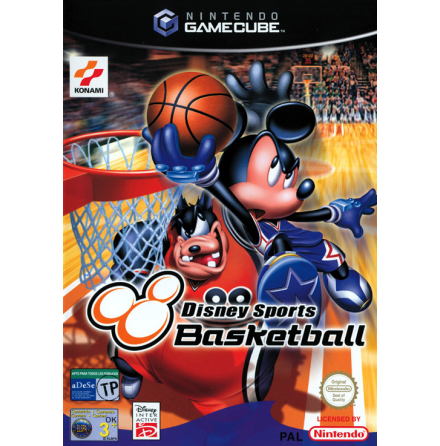 Disney Sports Basketball - Nintendo Gamecube - PAL/EUR/UKV - Complete (CIB)
