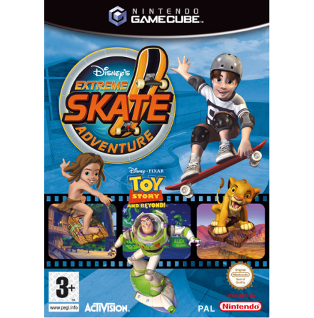 Disney's Extreme Skate Adventure - Nintendo Gamecube - PAL/EUR/SWD (SE/DK Manual) - Complete (CIB)