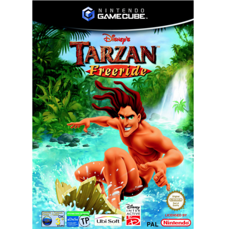 Disney's Tarzan: Freeride - Nintendo Gamecube - PAL/EUR/SWD (SE/DK Manual) - Complete (CIB)