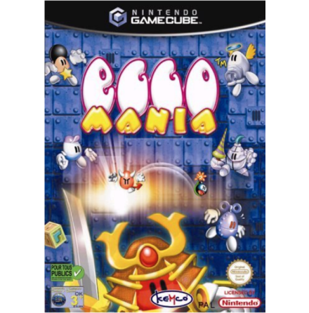 Eggo Mania - Nintendo Gamecube - PAL/EUR/SWD (SE/DK Manual) - Complete (CIB)