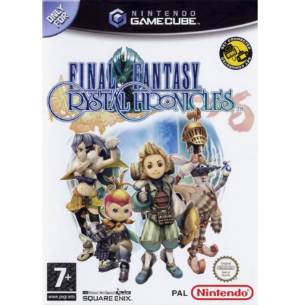 Final Fantasy: Crystal Chronicles - Nintendo Gamecube - PAL/EUR/SWD (SE/DK Manual) - Complete (CIB)